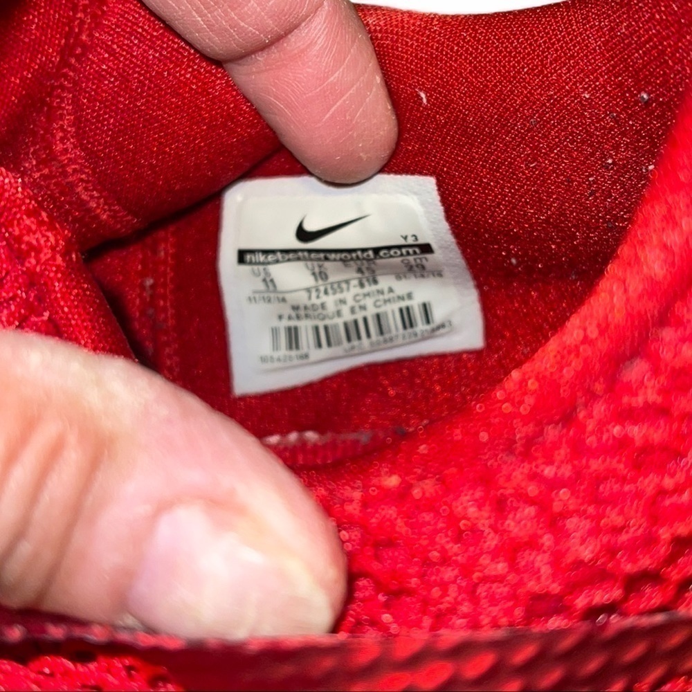 Nike Lebron 12 Low EP University Red Low-top 2015 - Picture 8 of 12